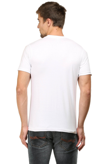 Men’s V-Neck T-Shirt – “Extremely Ready for Hard Work”